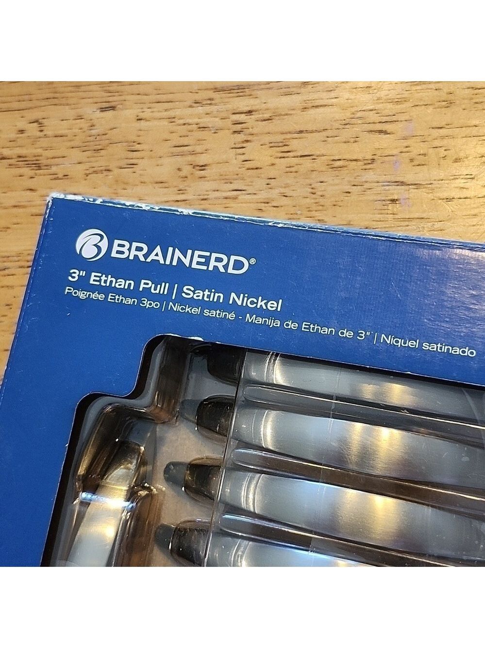 Brainerd Ethan Cabinet Pull Drawer Pull 3 inch Satin Nickle New 12 Included NEW - Picture 5 of 12